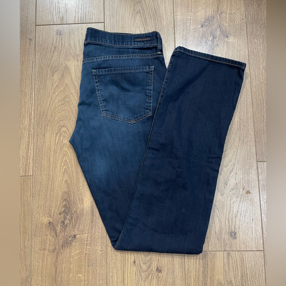 COH CITIZENS OF HUMANITY Ava Low Rise Straight Jeans Medium Wash Jeans Sz 31